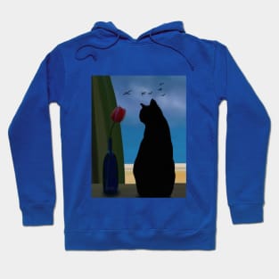 Window Cat Hoodie